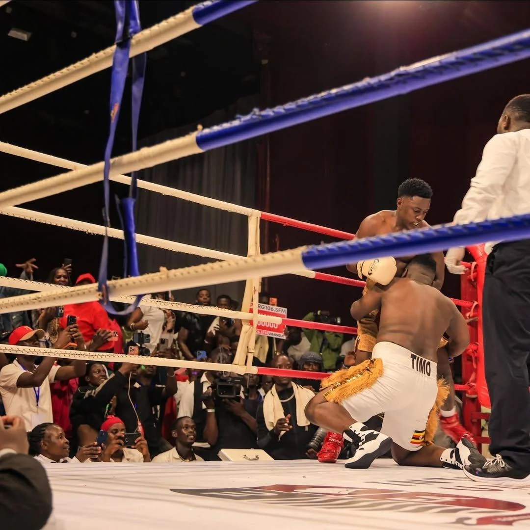 Shakib Lutaaya Knocks Out Barista Timo in Explosive First-Round Redemption at IUEA
